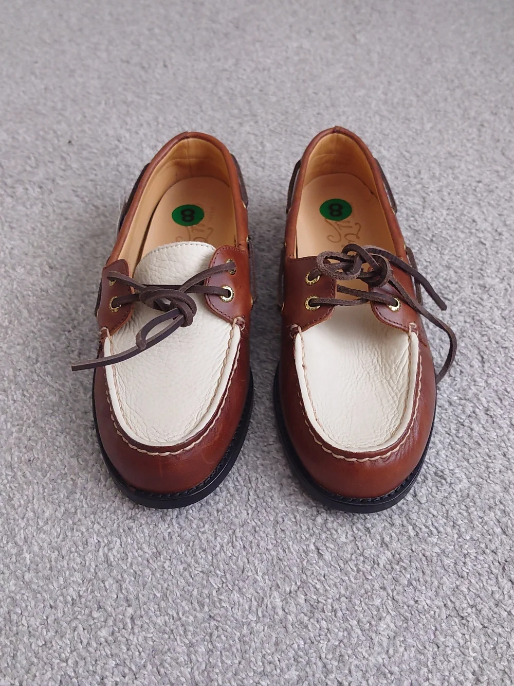 Sperry Gold Cup Prescott Boat Shoes Two Tone Colors
